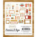 Carta Bella Paper - Fall Market Collection - Ephemera - Frames and Tags