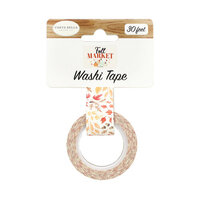 Carta Bella Paper - Fall Market Collection - Decorative Tape - Whisking Leaves