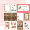 Carta Bella Paper - Farmhouse Market Collection - 12 x 12 Double Sided Paper - 3 x 4 Journaling Cards