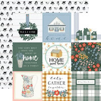 Carta Bella Paper - Farmhouse Summer Collection - 12 x 12 Double Sided Paper - 4 x 4 Journaling Cards