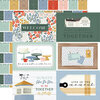 Carta Bella Paper - Farmhouse Summer Collection - 12 x 12 Double Sided Paper - 6 x 4 Journaling Cards