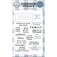 Carta Bella Paper - Farmhouse Summer Collection - Clear Photopolymer Stamps - Bless This House