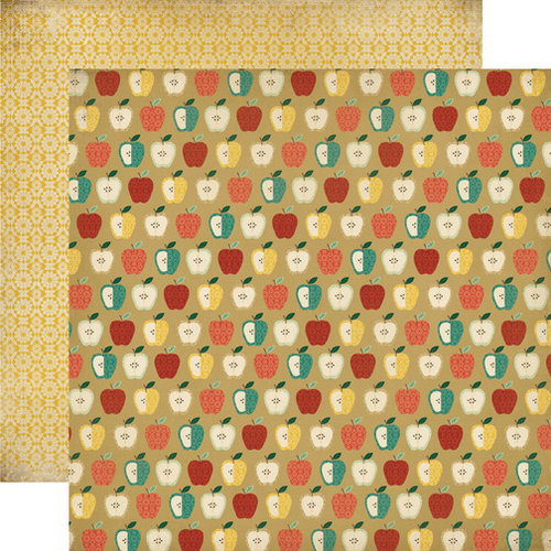 Carta Bella - Fall Blessings Collection - 12 x 12 Double Sided Paper - Apples