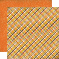 Carta Bella - Fall Blessings Collection - 12 x 12 Double Sided Paper - Country Plaid