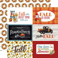 Carta Bella Paper - Fall Fun Collection - 12 x 12 Double Sided Paper - 6 x 4 Journaling Cards