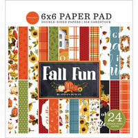 Carta Bella Paper - Fall Fun Collection - 6 x 6 Paper Pad