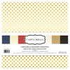Carta Bella Paper - Dots and Stripes Collection - Gold Foil - 12 x 12 Collection Kit