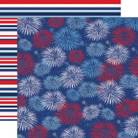Carta Bella Paper - Fourth Of July Collection - 12 x 12 Double Sided Paper - Celebrating Freedom