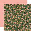 Carta Bella Paper - Flora No 1 Collection - 12 x 12 Double Sided Paper - Peony Posy Cluster