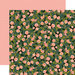 Carta Bella Paper - Flora No 1 Collection - 12 x 12 Double Sided Paper - Peony Posy Cluster