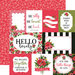 Carta Bella Paper - Flora No 1 Collection - 12 x 12 Double Sided Paper - Rose Garden Journaling Cards