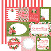 Carta Bella Paper - Flora No 1 Collection - 12 x 12 Double Sided Paper - Petunia Patch Journaling Cards