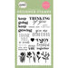 Carta Bella Paper - Flora No. 4 Collection - Clear Photopolymer Stamps - Keep Going