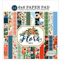 Carta Bella Paper - Flora No 2 Collection - 6 x 6 Paper Pad