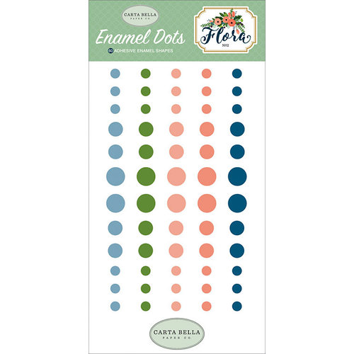 Carta Bella Paper - Flora No 2 Collection - Enamel Dots