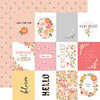 Carta Bella Paper - Flora No. 5 Collection - 12 x 12 Double Sided Paper - Happy Journaling Cards