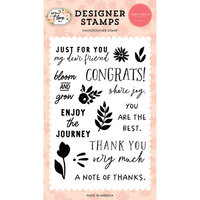 Carta Bella Paper - Flora No. 5 Collection - Clear Photopolymer Stamps - My Dear Friend