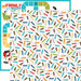 Carta Bella Paper - Family Night Collection - 12 x 12 Double Sided Paper - Soda