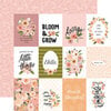 Carta Bella Paper - Flora No. 6 Collection - 12 x 12 Double Sided Paper - Soft Journaling Cards