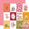 Carta Bella Paper - Flora No. 6 Collection - 12 x 12 Double Sided Paper - Groovy Journal Cards