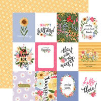 Carta Bella Paper - Flora No. 6 Collection - 12 x 12 Double Sided Paper - Wild Journaling Cards