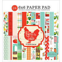 Carta Bella Paper - Farm To Table Collection - 6 x 6 Paper Pad