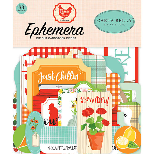 Carta Bella Paper - Farm To Table Collection - Ephemera