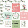 Carta Bella Paper - Flower Garden Collection - 12 x 12 - Double Sided Paper - 4 x 4 Journaling Cards