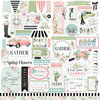 Carta Bella Paper - Flower Garden Collection - 12 x 12 Cardstock Stickers - Elements