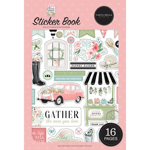 Carta Bella Paper - Flower Garden Collection - Sticker Book