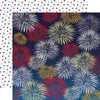 Carta Bella Paper - God Bless America Collection - 12 x 12 Double Sided Paper - Firework Fiesta