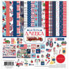 Carta Bella Paper - God Bless America Collection - 12 x 12 Collection Kit