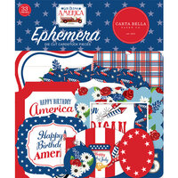 Carta Bella Paper - God Bless America Collection - Ephemera