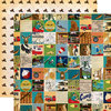 Carta Bella Paper - Gone Camping Collection - 12 x 12 Double Sided Paper - Multi Journaling Cards