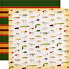 Carta Bella Paper - Gone Camping Collection - 12 x 12 Double Sided Paper - Fly Fishing