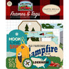 Carta Bella Paper - Gone Camping Collection - Ephemera - Frames and Tags