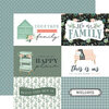 Carta Bella Paper - Gather At Home Collection - 12 x 12 Double Sided Paper - 6 x 4 Journaling Cards