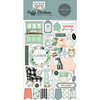 Carta Bella Paper - Gather At Home Collection - Puffy Stickers