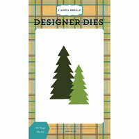 Carta Bella Paper - The Great Outdoors Collection - Desginer Dies - Fir Trees