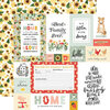 Carta Bella Paper - Homemade Collection - 12 x 12 Double Sided Paper - Multi Journaling Cards