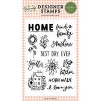 Carta Bella Paper - Homemade Collection - Clear Photopolymer Stamps - Bless This Kitchen