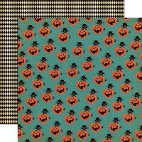 Carta Bella Paper - Happy Halloween Collection - 12 x 12 Double Sided Paper - Toil And Trouble