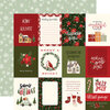 Carta Bella Paper - Hello Christmas Collection - 12 x 12 Double Sided Paper - 3 x 4 Journaling Cards