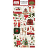 Carta Bella Paper - Hello Christmas Collection - Chipboard Stickers - Accents