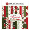 Carta Bella Paper - Hello Christmas Collection - 6 x 6 Paper Pad