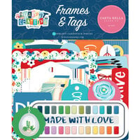 Carta Bella Paper - Happy Crafting Collection - Ephemera - Frames and Tags