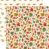 Carta Bella Paper - Hello Autumn Collection - 12 x 12 Double Sided Paper - Leaves
