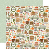 Carta Bella Paper - Hello Autumn Collection - 12 x 12 Double Sided Paper - Fall Harvest