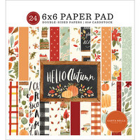 Carta Bella Paper - Hello Autumn Collection - 6 x 6 Paper Pad