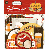 Carta Bella Paper - Hello Fall Collection - Ephemera